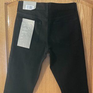 Everlane Men's Slim Four Way Stretch Organic Jeans. black. 31/32. New with Tags